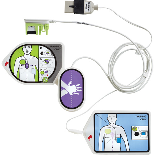CPR Uni-Padz Training & Demonstration Kit, For Use With, Zoll AED 3?, Medical Device Class, Non-Medical