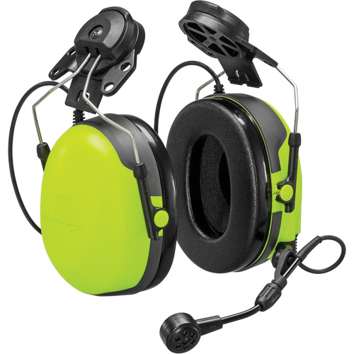Peltor? CH-3 Headset, Style, Cap Mount, Meets/Exceeds CSA Class, A, NRR dB, 24, Colour, Bright Yellow, Microphone Class, Dynamic