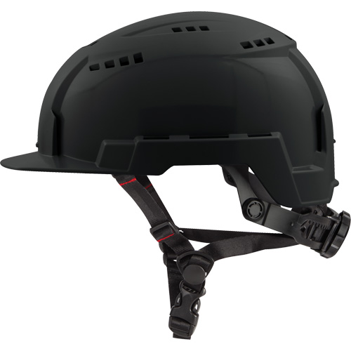 Front-Brim Helmet with Bolt? Headlamp Mount, Suspension Type, Ratchet, Colour, Black, Certification(s), ANSI Type II, Class, ANSI Class C