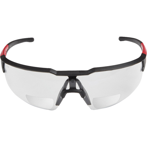 Magnified Safety Glasses, Standard(s) Met, Meets/Exceeds CSA Z94.3/ANSI Z87+, Lens Tint, Clear, Lens Coating, Anti-Scratch, Diopter, 2.5