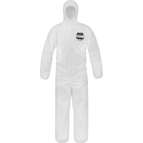 Safegard? GP Coveralls, Material, SMMS, Size, Large, Colour, White
