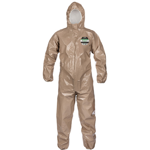 Coveralls, Material, ChemMax? 4 Plus, Size, 2X-Large, Colour, Brown