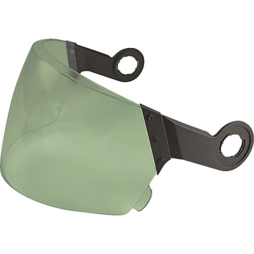 Quad 500? Replacement Flip Visor, Height, 9", Width, 12-1/8", Thickness, 0.06", Shield Tint, 8.0