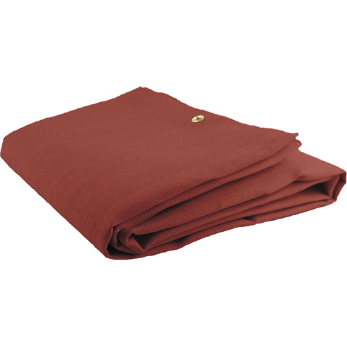 Silicone Coated Fibreglass Welding Blanket, Dimensions, 6' W x 6' L, Weight Per Square Yard, 32 oz., Temperature Resistance, 500 øF