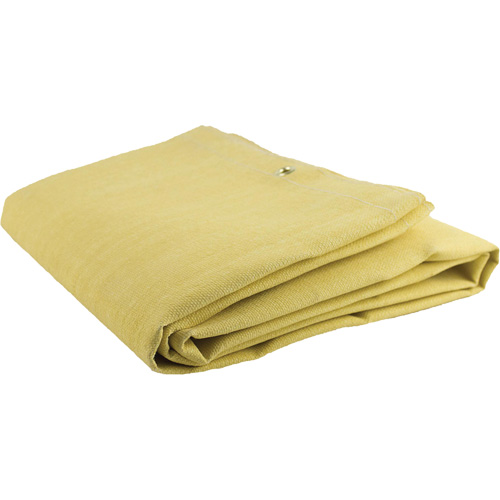 Acrylic Coated Fiberglass Blanket, Dimensions, 6' W x 6' L, Weight Per Square Yard, 23 oz., Temperature Resistance, 300 øF