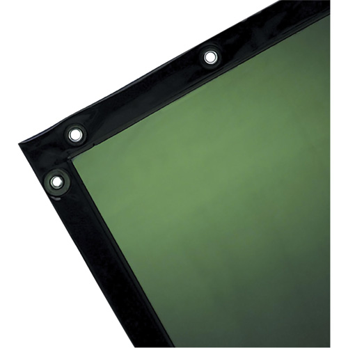 Welding Curtain, Colour, Green, Dimensions, 72" x 96", Transparency, Moderate