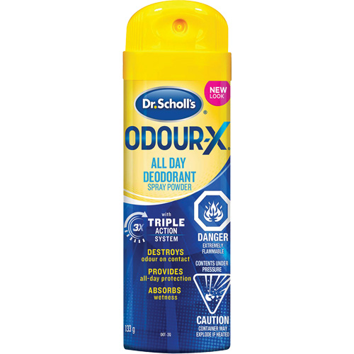 Dr. Scholl's? Odour Destroyers? All-Day Foot Deodorant Spray Powder, Size, 133 g