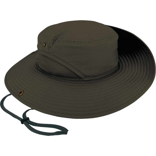 Chill-Its 8936 Lightweight Ranger Hat with Mesh Paneling, Colour Family, Green, Size, Large/X-Large, Brim Width, 3-1/2"