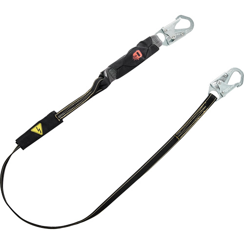 V-Series? Welding Energy Absorbing Lanyard, Length, 6', Minimum Weight Capacity, 150 lbs., Maximum Weight Capacity, 310 lbs., Harness Connection, Snap Hook