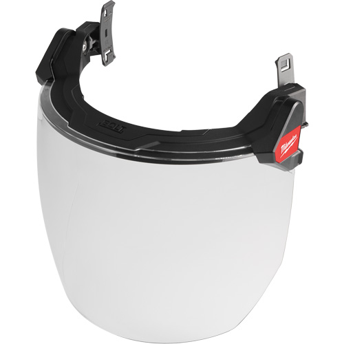 Bolt? Full Face Shield, Height, 9-1/2", Width, 10", Shield Tint, Clear, Suspension Type, None, Standard(s) Met, ANSI Z87.1+ & CSA Z94.3 Rated