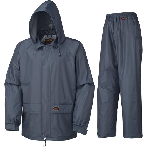 883 Rain Suit, Material, Polyester/PVC, Size, Large, Colour, Navy Blue