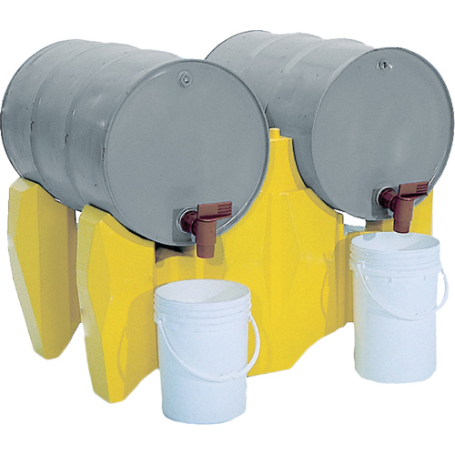 2-Drum Horizontal Rack, Length, 46.5", Width, 30", Height, 31"