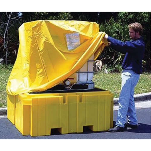 Ultra-IBC Spill Pallet? Pull Over Cover