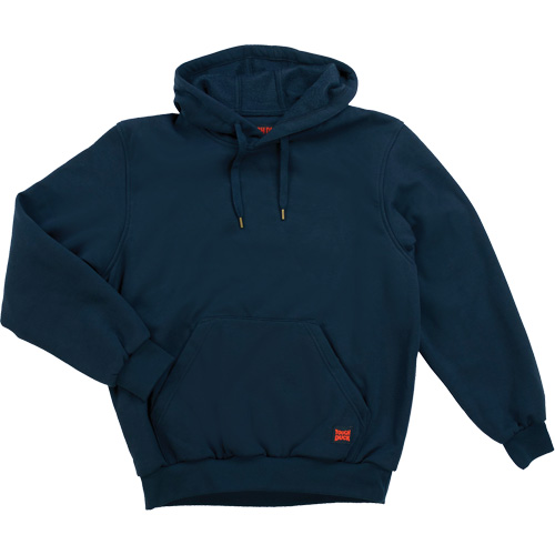Water Repellent Fleece Pullover Hoodie, Material, Cotton/Polyester, Size, X-Large, Colour, Navy Blue, Men's/Women's, Men's