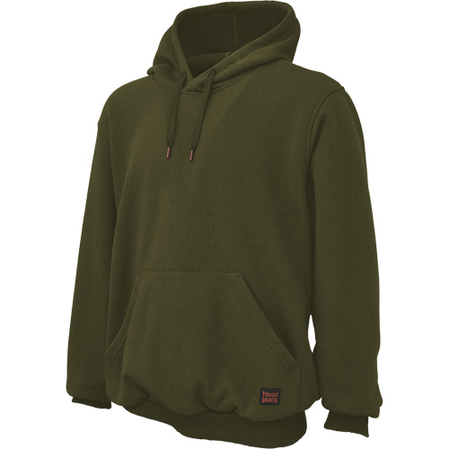 Water Repellent Fleece Pullover Hoodie, Material, Cotton/Polyester, Size, Small, Colour, Green, Men's/Women's, Men's