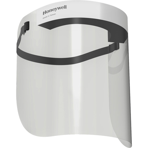 Disposable Face Shield, Height, 9-1/10", Width, 15", Thickness, 0.188", Material, PET, Additional Certification(s), EN 166:2001 Clause 7.2.4