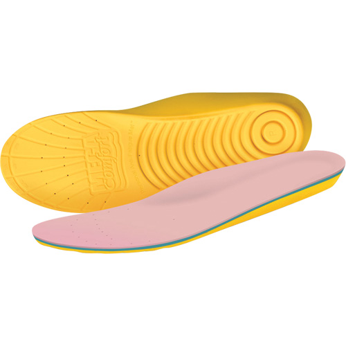 Triple Layer Anti-Fatigue Insole for Diabetics, Fits Shoe Size, Men's 10 - 11/Women's 12 - 13, Arch Type, Medium/High, Toe Shape, Round