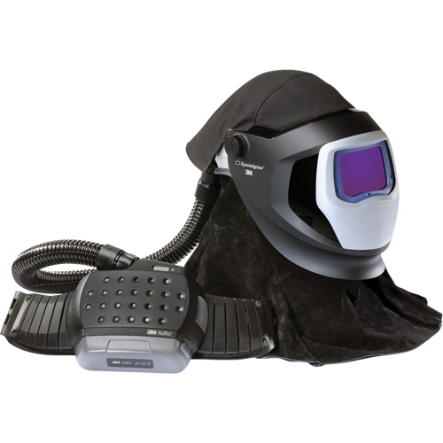 Adflo? PAPR System with Versaflo? M-Series Helmet & Speedglas? Welding Shield Upgrade Kit, Head Gear, Welding Helmet, Battery Type, Lithium-Ion, Lens Shade, 5, 8 - 13, Lens Type, Auto-Darkening