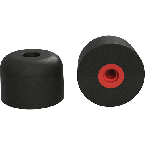 Trilogy? Large Short Foam Replacement Eartips, Core Colour, Red