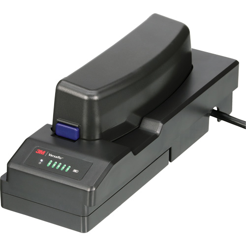 Versaflo? Single Station Battery Charger Kit for Versaflo? TR-300+ PAPR, Type, Battery Charger, Series, TR, Battery Type, Lithium-Ion Rechargeable, Charging Time, Approx. 3.5 hrs.