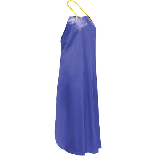 CoverMe? Apron, Material, Vinyl/PVC, Length, 45", Width, 35", Colour, Blue, Standard(s) Met, CFIA Accepted, Thickness, 8 mil