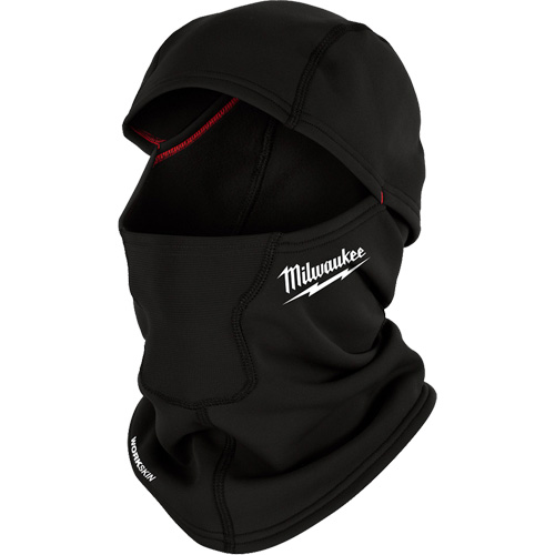 WORKSKIN? Balaclava, Material, Polyester, Colour, Black, Height, 0.25", Length, 15.375"