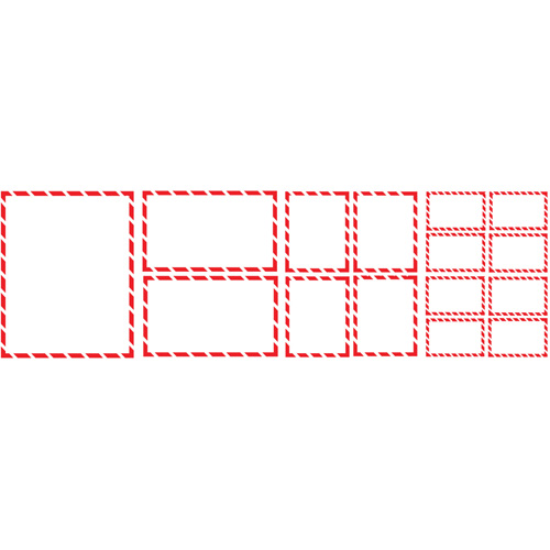 WHMIS Labels 200/Box, Material, Vinyl, Format, Roll, Label Width, 8-1/2", Label Length, 4-3/4"