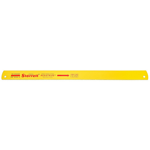 Restripe? Power Hacksaw Blade, Length, 34", Width, 2-3/8", Thickness, 0.118", Material, High Speed Steel