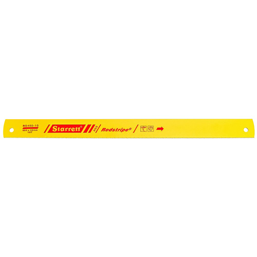 Restripe? Power Hacksaw Blade, Length, 18", Width, 1-1/2", Thickness, 0.075", Material, High Speed Steel