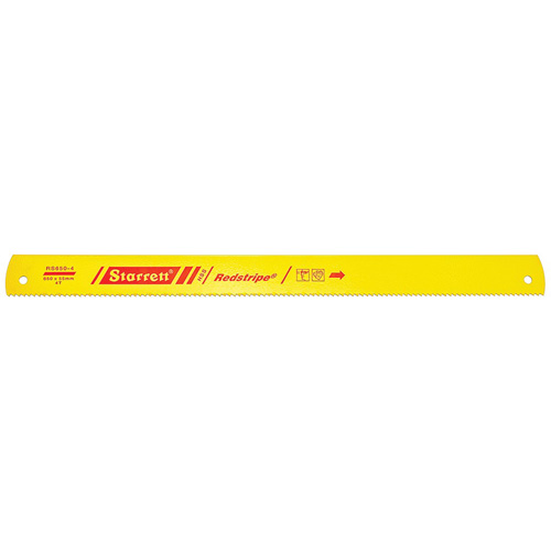 Restripe? Power Hacksaw Blade, Length, 26", Width, 2-3/16", Thickness, 0.1", Material, High Speed Steel