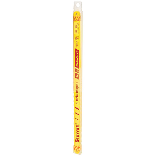 Hacksaw Blades, Length, 12" (300 mm), Width, 1/2" (13 mm), Thickness, 0.025" (0.65 mm), TPI, 32