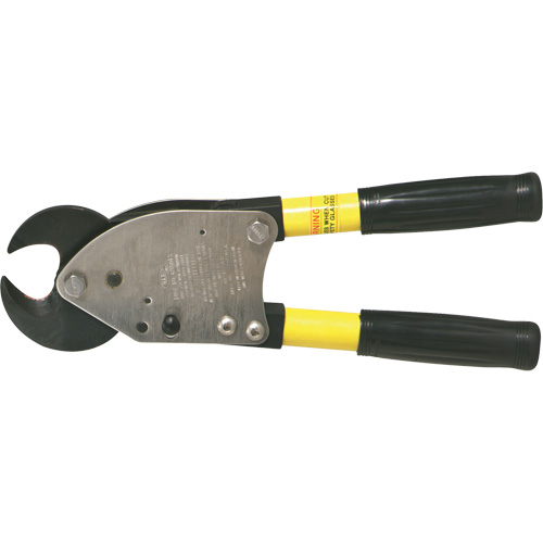 Ratchet Cutter, Overall Length, 14", Blade Length, 1.9", Handle Length, 12.3"