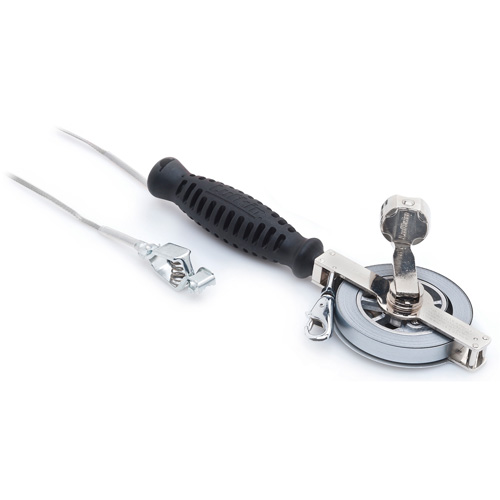 Atlas? Chrome Clad?/Nubian? Double Duty Oil Gauging Tape, Blade Length, 33', Blade Width, 1/2", Blade Style, D1, Blade Finish, Chrome Clad?, Nubian?