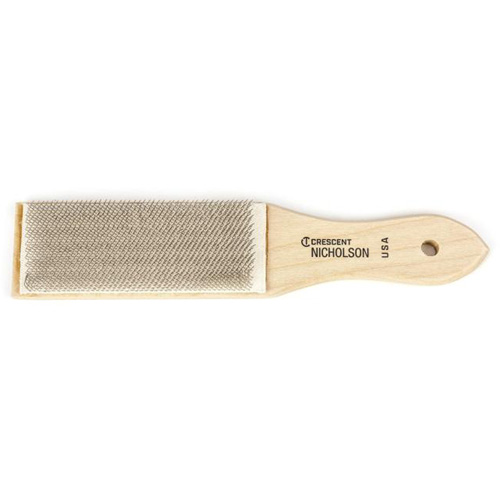 File Card, Length, 10", Handle, Wood