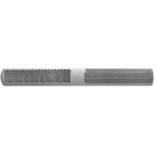 4-in-Hand? Rasp & File, Shape, Flat/Half Round, Length, 8", Manufacturer's Warranty, 1 Year, File/Rasp Length, 8"