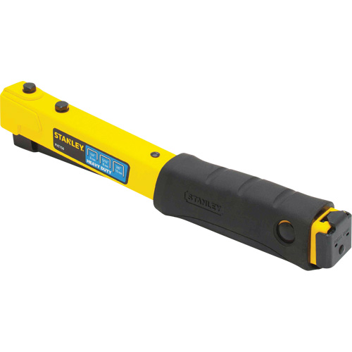 SharpShooter? Heavy-Duty Hammer Tacker, Staple Size, 1/4", 5/16", 3/8", Overall Length, 12", Manufacturer's Warranty, Limited Lifetime