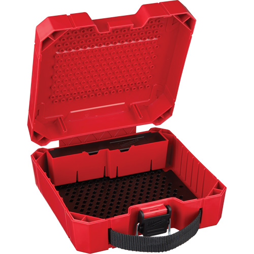 Large Hole Saw Case, Length, 4", Width, 8-7/8", Height, 9-1/16"