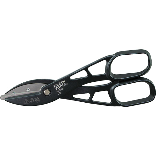 Tin Snips, Cut Length, 3-1/2", Cutting Capacity, 24-Gauge Steel/28-Gauge Steel, Overall Length, 12", Handle Style, Rings