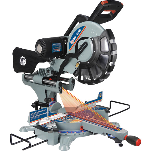 Dual Bevel Sliding Compound Mitre Saw, Blade Diameter, 12", Amps, 15 A, Mitre Range, 30ø Left/45ø Right, Bevel Range, 90ø Left/45ø Right