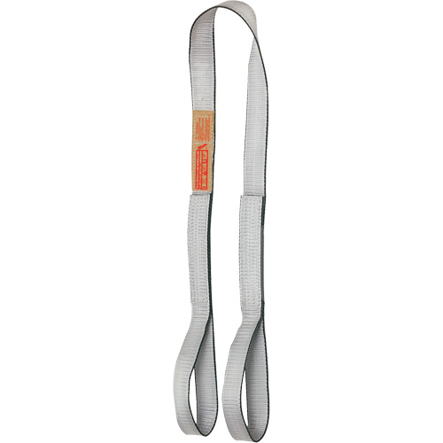Nylon Web Sling, Length, 10', Width, 2", Sling Design, Double Eye