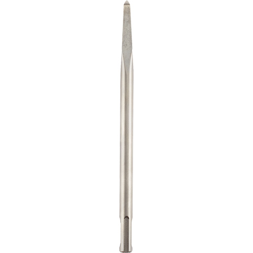 SDS-Plus Bull Point Chisel, Overall Length, 10", Overall Diameter, 0.5"