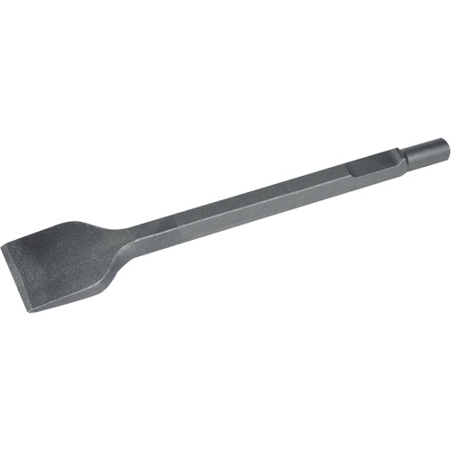 Scaling Chisel, Blade Width, 3", Overall Length, 12", Material, Forged Steel, Shank Type, 21/32" Round Shank