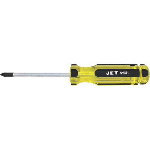 SDP-1 Jumbo Handle Screwdriver, Tip Size, #1, Shank Type, Round, Handle Type, Plastic, Overall Length, 3"