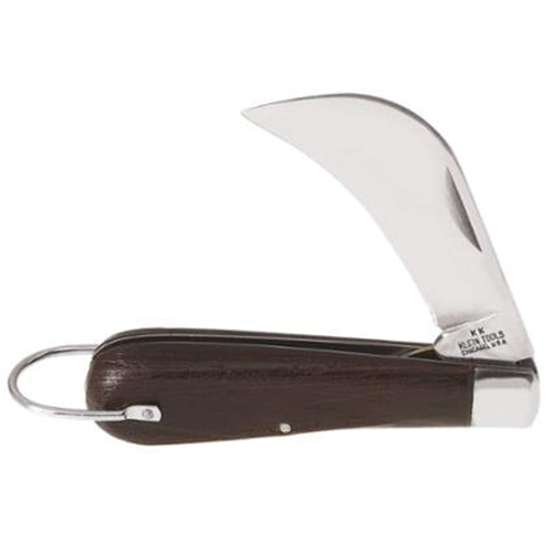 Pocket Knife with Hawkbill Slitting Blade, Blade Length, 2-5/8", Open Length, 6-1/8", Closed Length, 4-1/8", Handle Type, Plastic, Weight, 4 oz.
