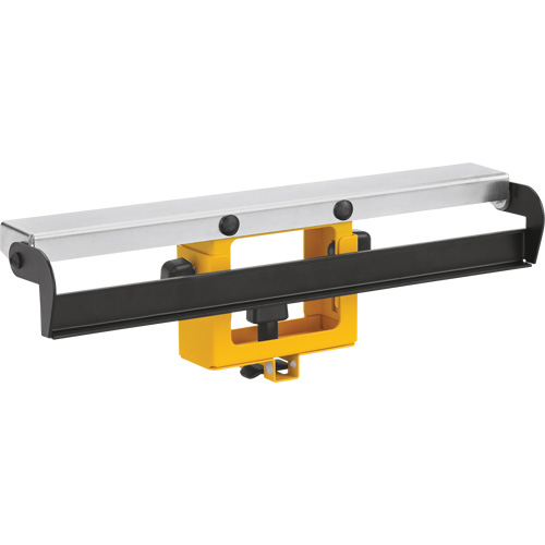 Wide Mitre Saw Stand Material Support & Stop, Height Range, 3-7/8" - 6", Width, 15"