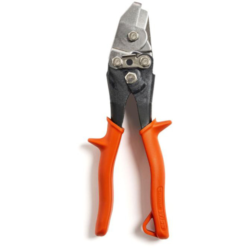 Hand Notcher, Cut Length, 13/16", Cutting Capacity, 18-Gauge Steel, Overall Length, 8-3/4", Handle Style, Rings