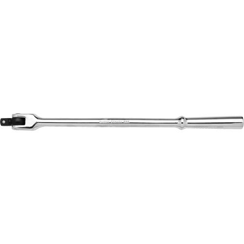 Flex Handle for Drive Sockets, Overall Length, 15", Drive Size, 1/2", Handle, Plain