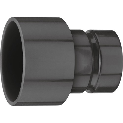 Tapered Large Diameter Adapter For Dewalt? Dust Extractors, Port Range, 2.17" - 2.36", Outer Diameter, 2.25"
