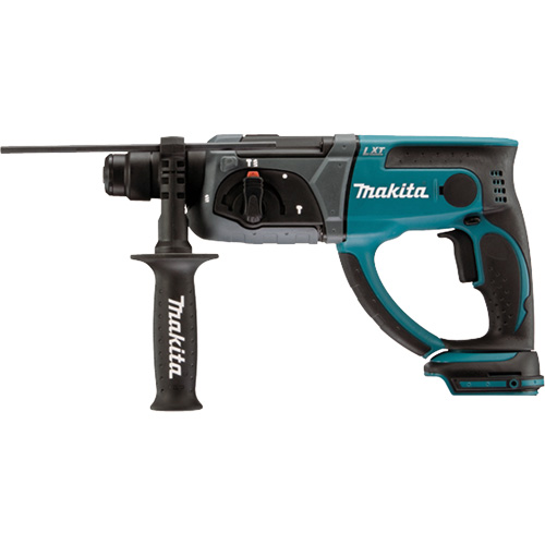 Cordless SDS-Plus Rotary Hammer (Tool Only), Voltage, 18 V, Chuck Size, 15/26", Battery Type, Lithium-Ion, No Load RPM, 0-1200, Overall Length, 10-1/8", Net Weight, 5.1 lbs.