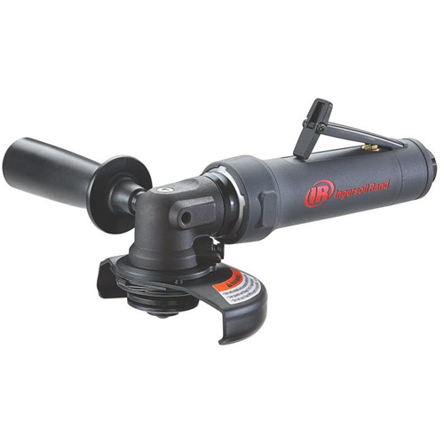 M2 Series Angle Grinder, Air Consumption, 40 CFM, Air Inlet, 3/8" NPT, Wheel Size, 4-1/4", No Load RPM, 12000, Wheel Type, 27